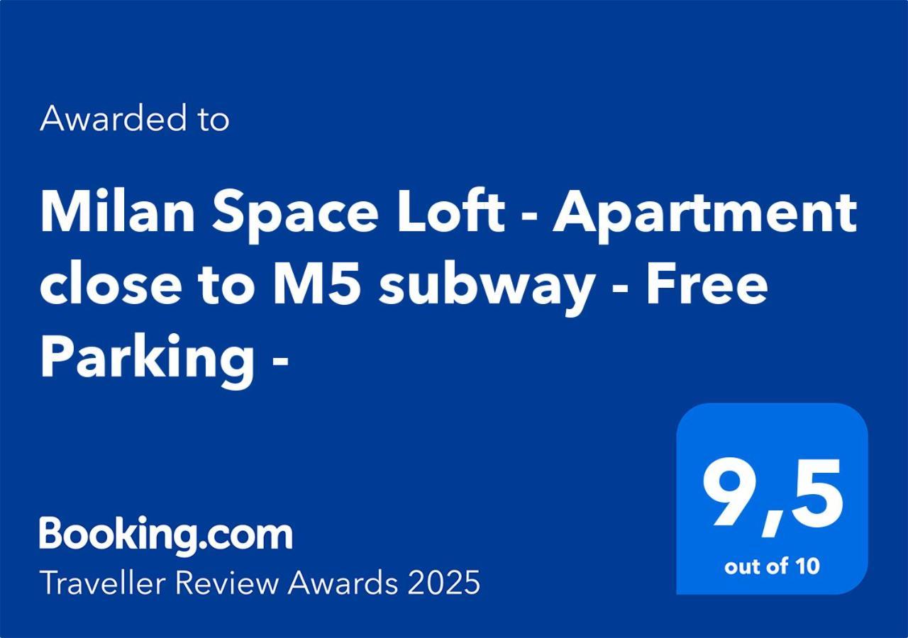 Milan Space Loft - Apartment Close To M5 Subway - Free Parking - Sky & Netflix Tv المظهر الخارجي الصورة